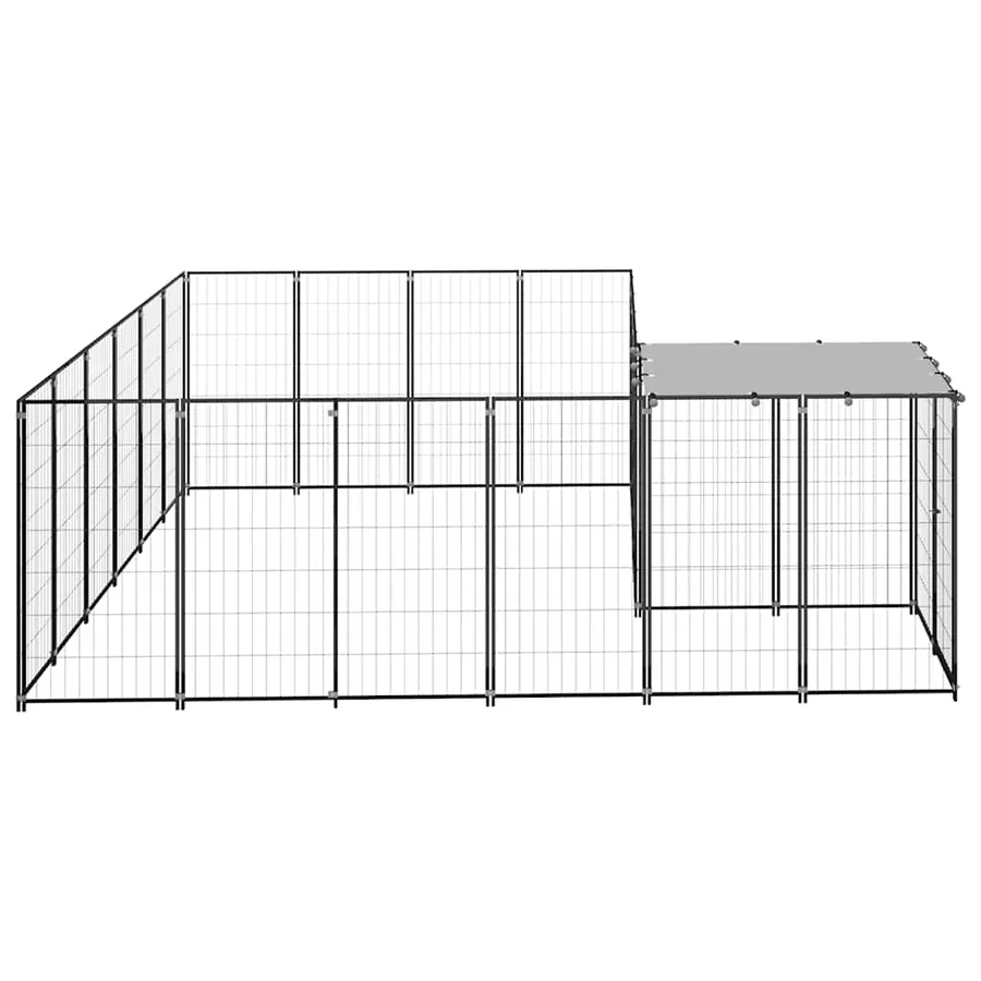 Chenil Noir 8,47 m² Acier - 4