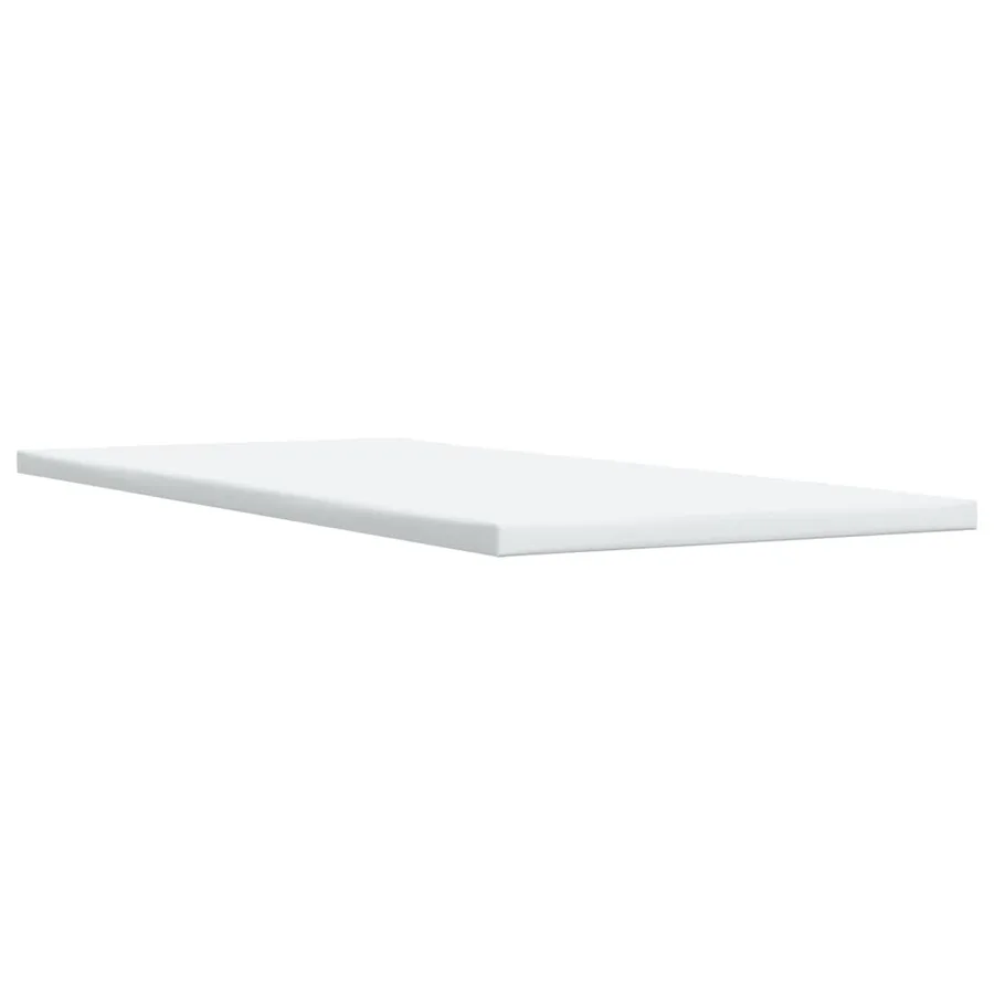 Sommier à lattes de lit avec matelas Gris clair 90x200 cm Tissu - 10
