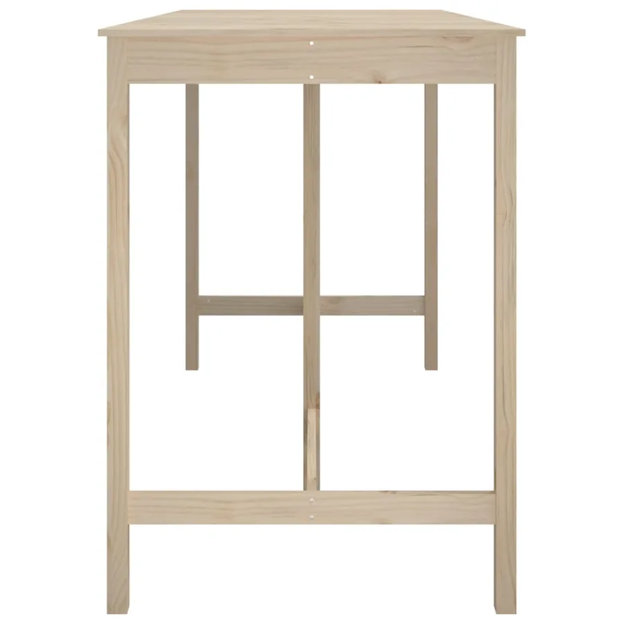 Table de bar 180x80x110 cm Bois massif de pin - 4