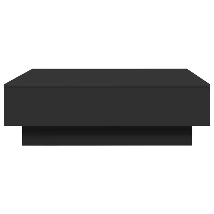 Table basse Noir 90x90x28 cm Aggloméré - 5