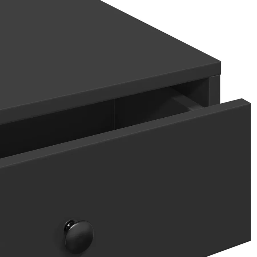 Table basse Noir 90x90x28 cm Aggloméré - 8