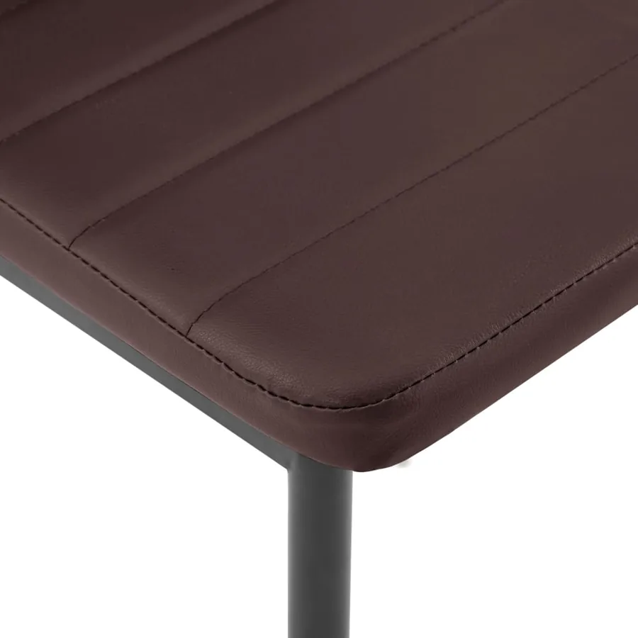 Ensemble de salle à manger 5 pcs Marron - 11