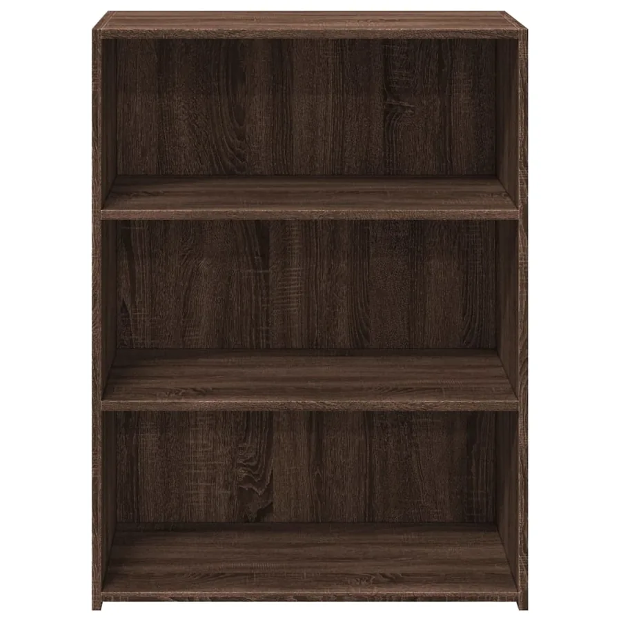 Buffet chêne marron 70x41x93 cm bois d'ingénierie - 4