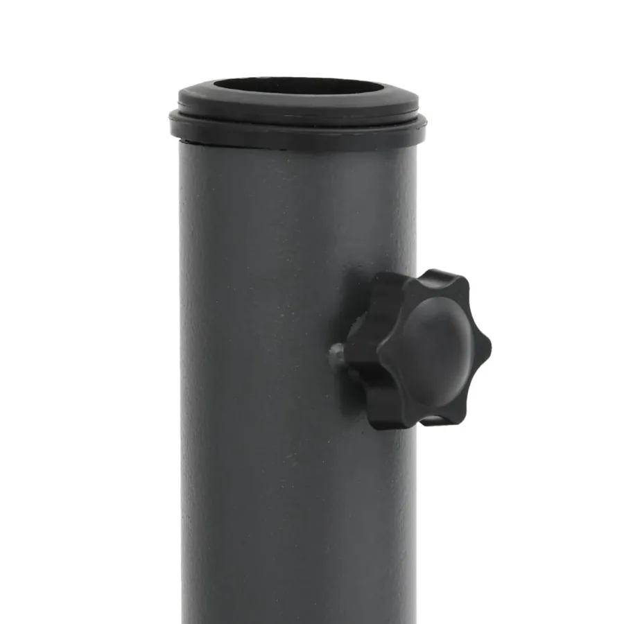 Base de parasol pour mâts Ø32/35/38 mm 15 kg rond - 8