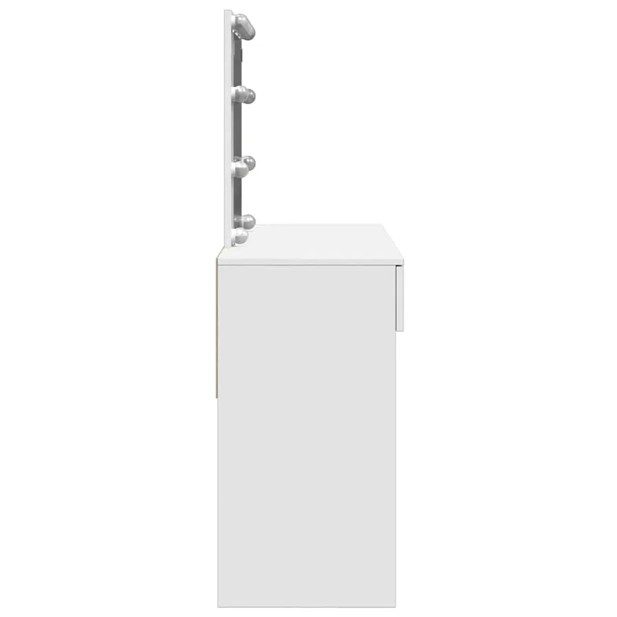 Coiffeuse avec LED blanc 100x40x130 cm - 6