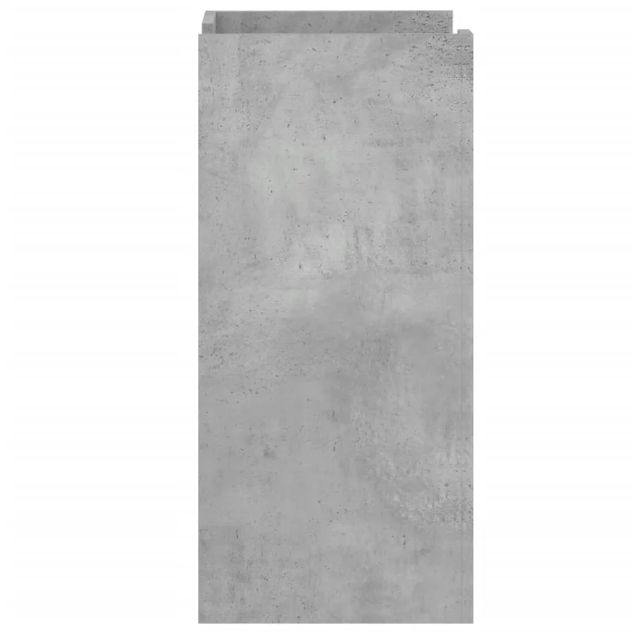 Buffet gris béton 45x35x75 cm Bois d'ingénierie - 5