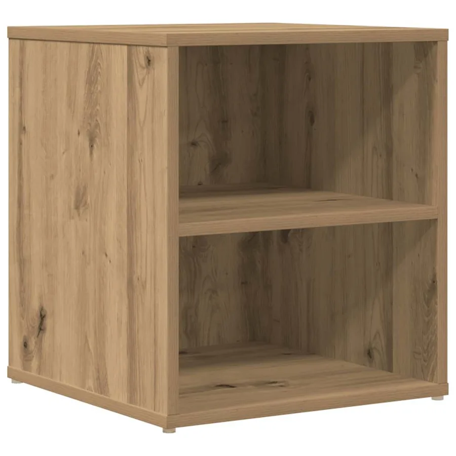 Armoire d'angle chêne artisanal 160x40x45 cm bois d'ingénierie - 7