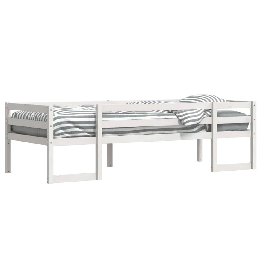Cadre de lit pour enfants sans matelas 90x200 cm pin massif - 4