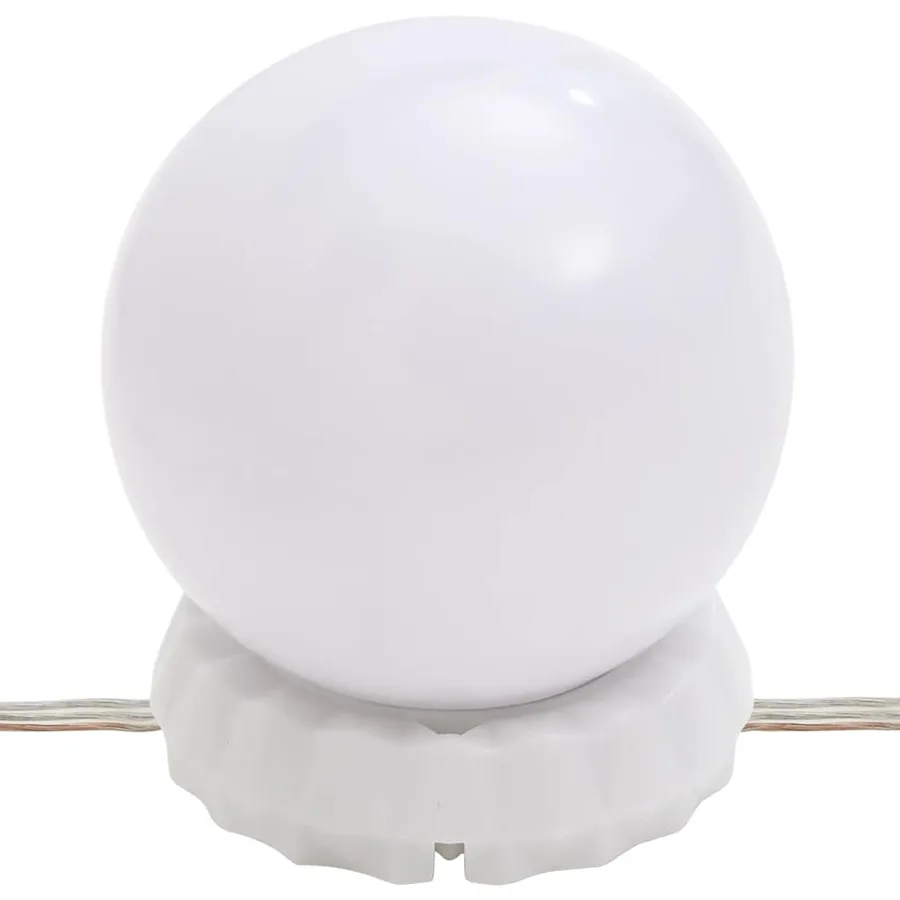 Coiffeuse avec LED blanc 100x40x130 cm - 13