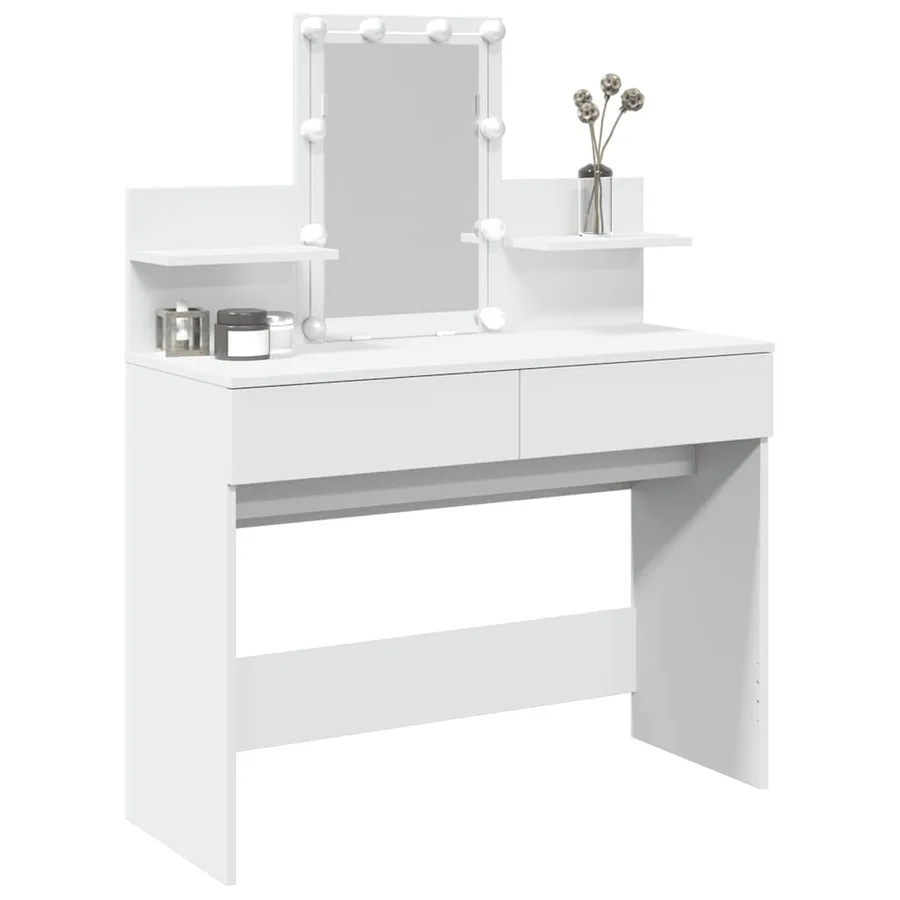 Coiffeuse avec LED blanc 100x40x130 cm - 4