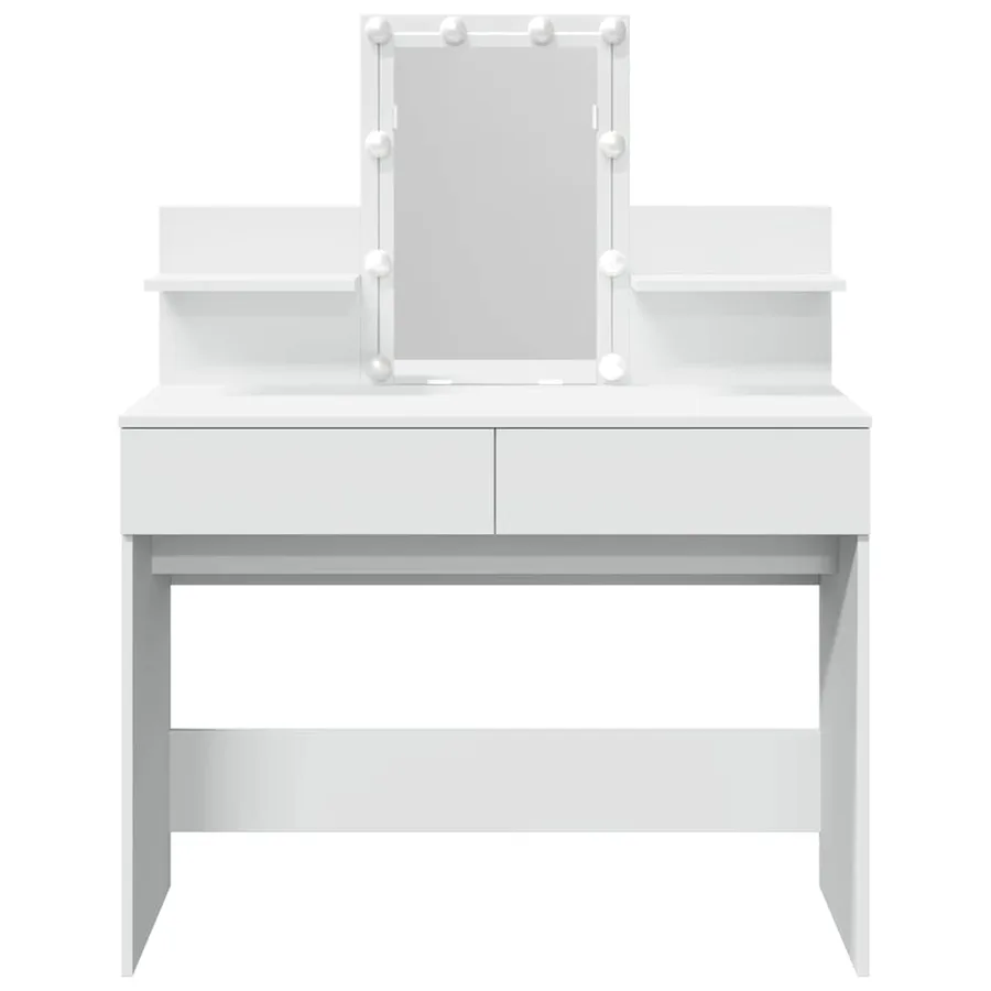 Coiffeuse avec LED blanc 100x40x130 cm - 5