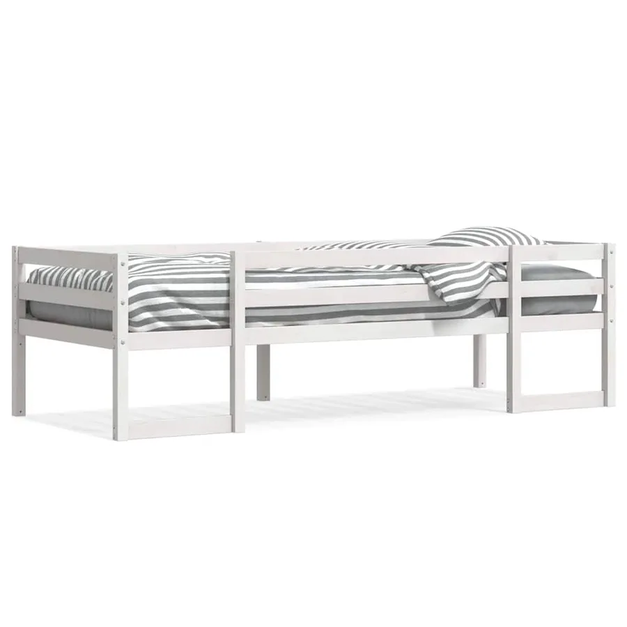 Cadre de lit pour enfants sans matelas 75x190 cm pin massif - 2
