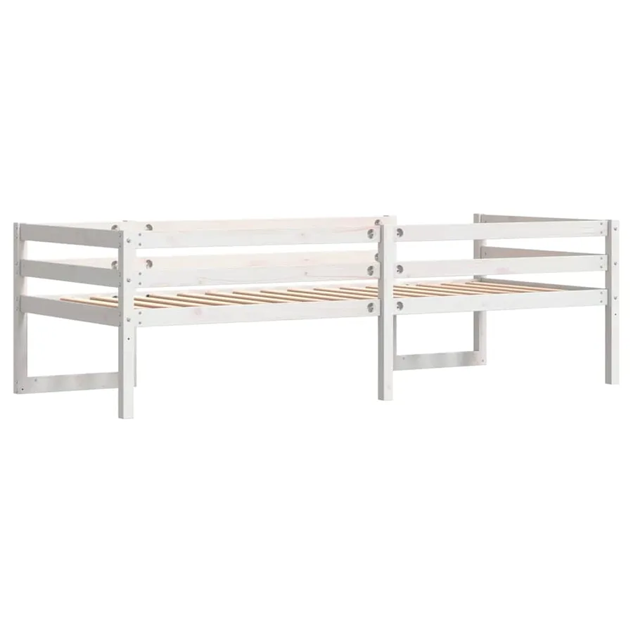Cadre de lit pour enfants sans matelas 75x190 cm pin massif - 7