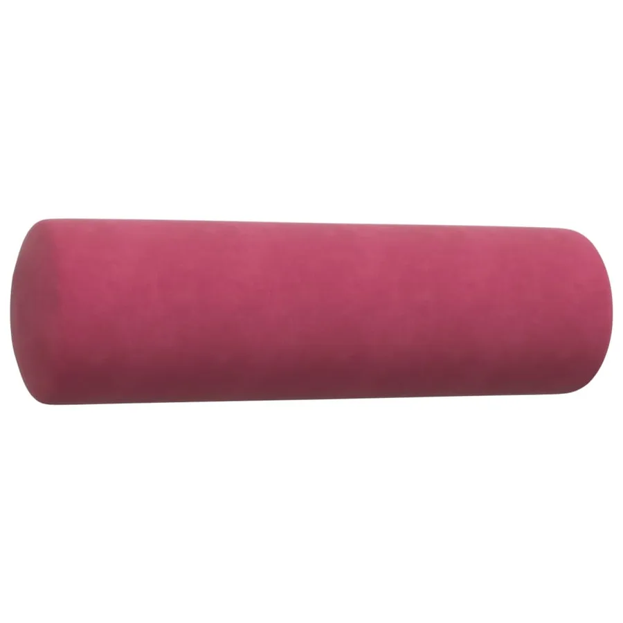 Ensemble de canapés 4 pcs avec coussins et traversins velours - 8