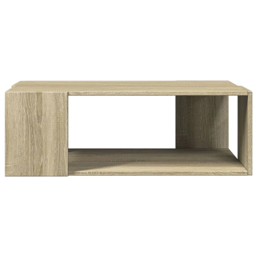 Table basse chêne sonoma 89,5x48x30 cm bois d'ingénierie - 4