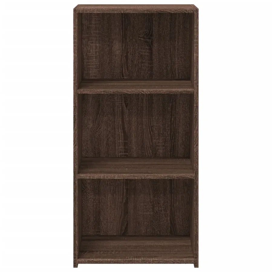 Buffet chêne marron 45x41x93 cm bois d'ingénierie - 4