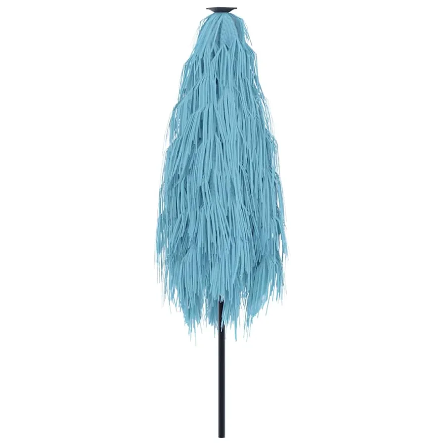 Parasol de jardin avec mât en acier bleu 288x288x225 cm - 6