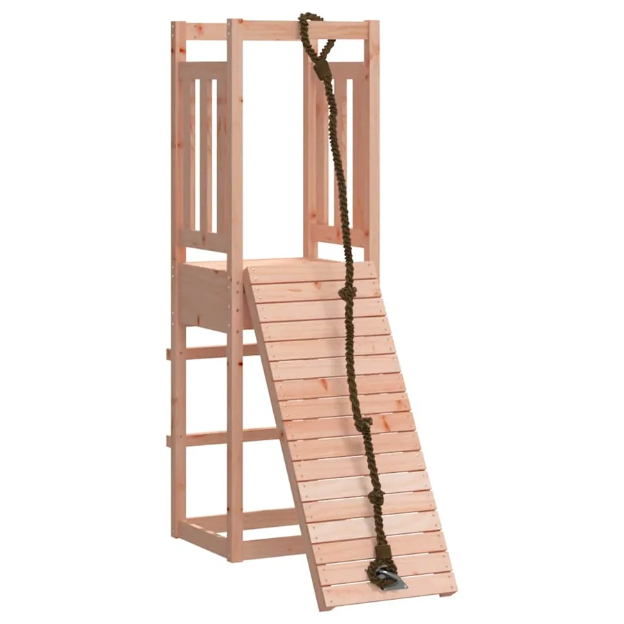 Maisonnette de jeu avec mur d'escalade bois massif Douglas - 2