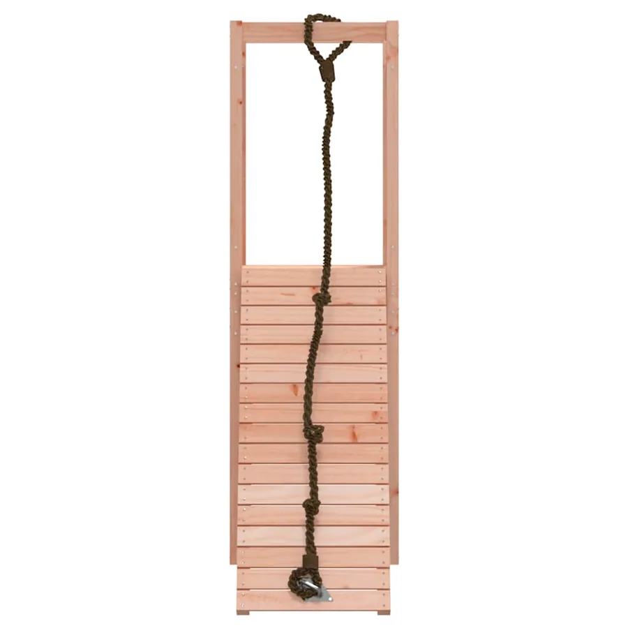 Maisonnette de jeu avec mur d'escalade bois massif Douglas - 4
