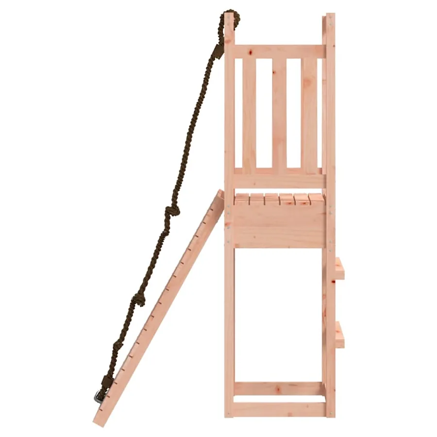 Maisonnette de jeu avec mur d'escalade bois massif Douglas - 5