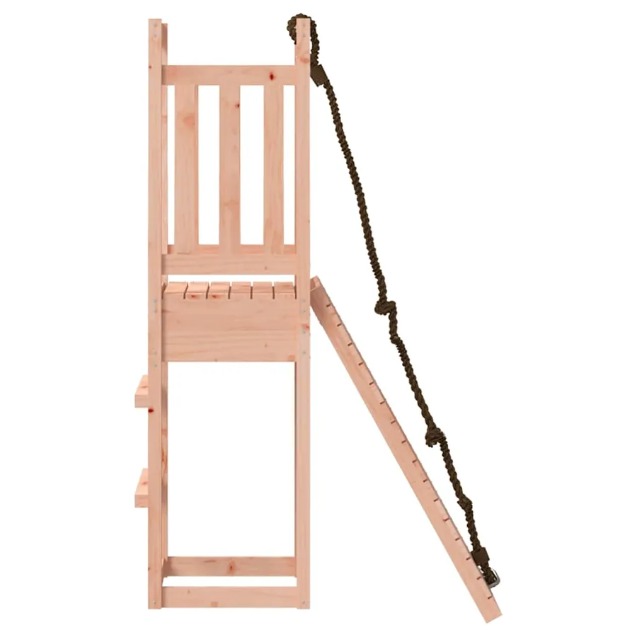 Maisonnette de jeu avec mur d'escalade bois massif Douglas - 6