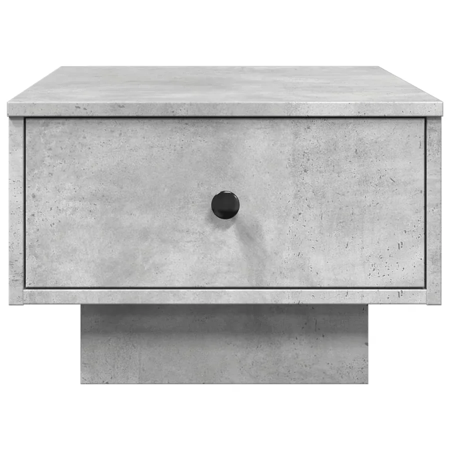 Table basse gris béton 60x45x31 cm bois d'ingénierie - 4