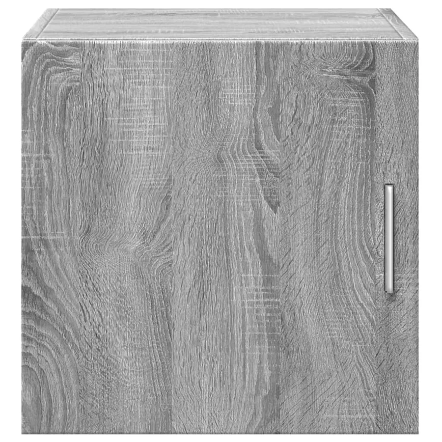 Armoire murale sonoma gris 40x42,5x40 cm bois d'ingénierie - 4