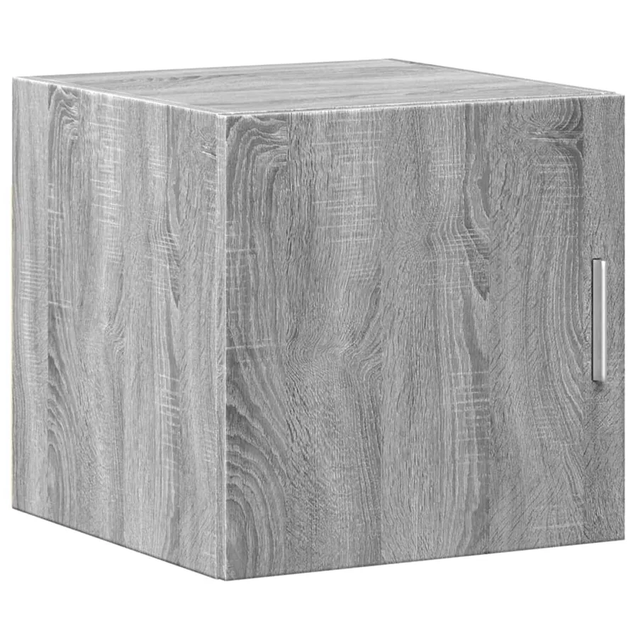 Armoire de rangement mince sonoma gris 40x42,5x225 cm - 5