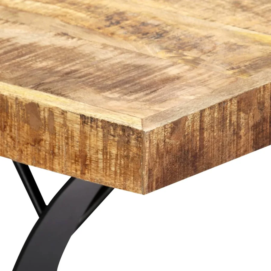 Table à manger 180x90x76 cm Bois de manguier massif - 5