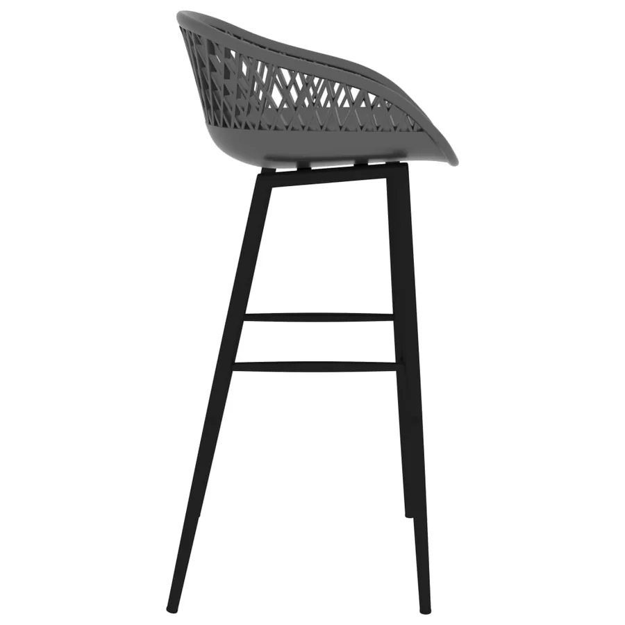 Ensemble de bar 7 pcs Noir et gris - 9