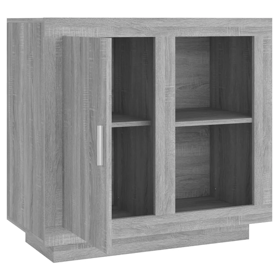 Buffet Sonoma gris 80x40x75 cm - 7