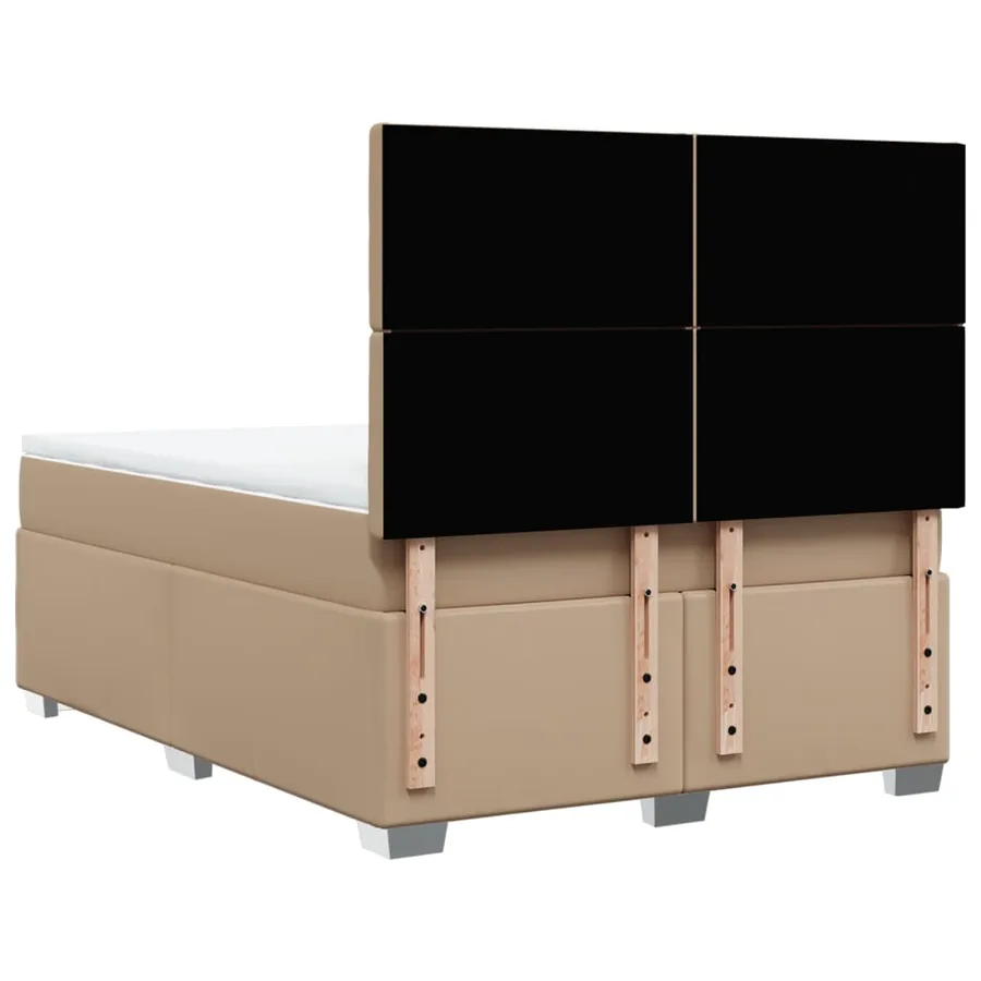 Sommier à lattes de lit avec matelas Cappuccino 140x200 cm - 10