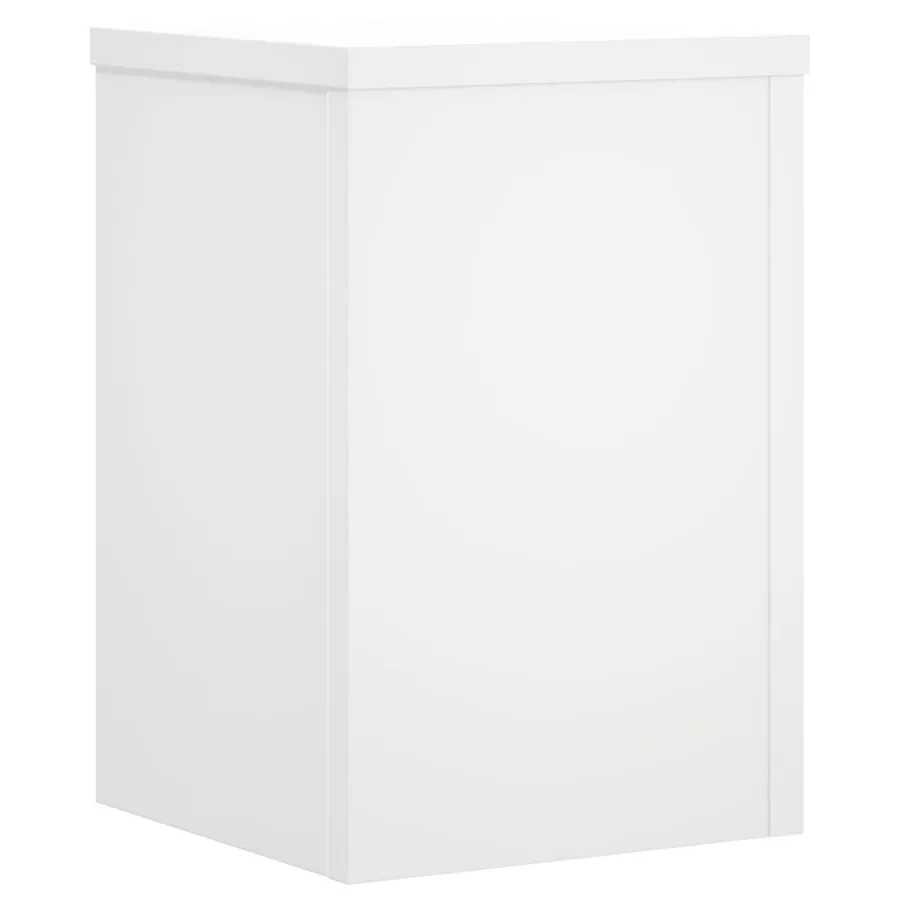 Supports pour plantes 2 pcs blanc 25x25x35 cm bois d'ingénierie - 3