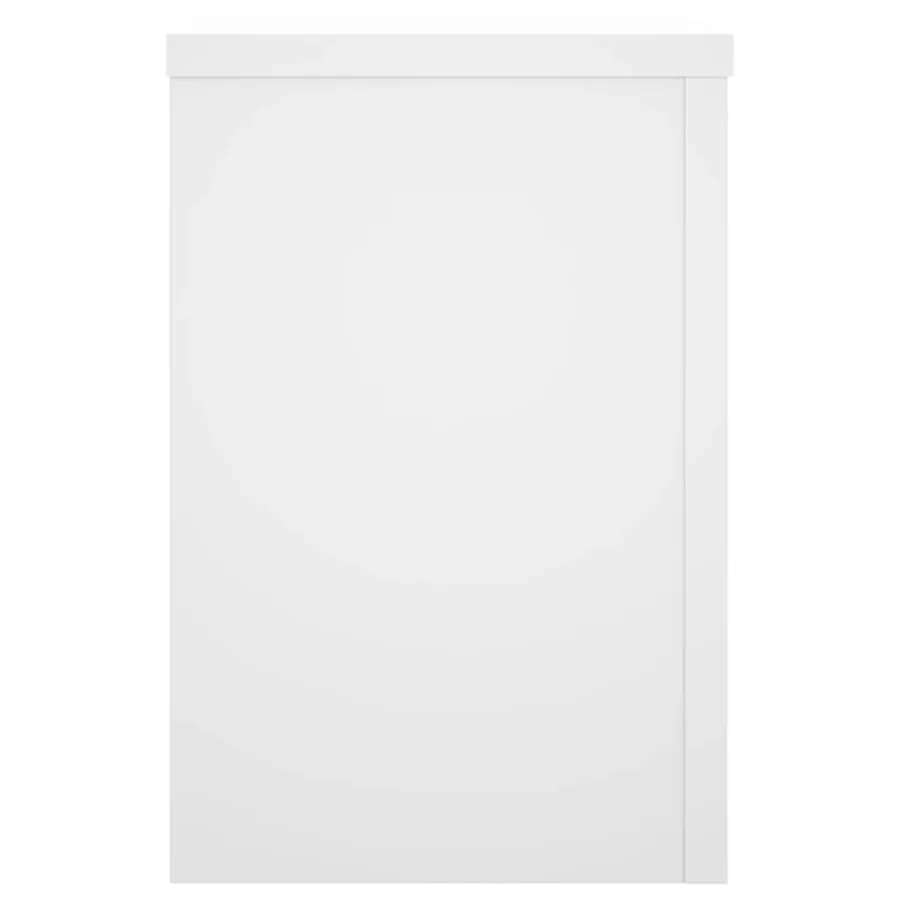 Supports pour plantes 2 pcs blanc 25x25x35 cm bois d'ingénierie - 4