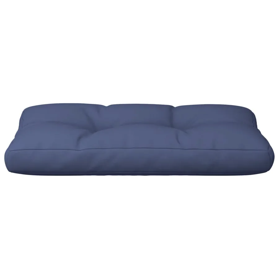 Coussin de palette bleu marine 70x40x12 cm tissu oxford - 4