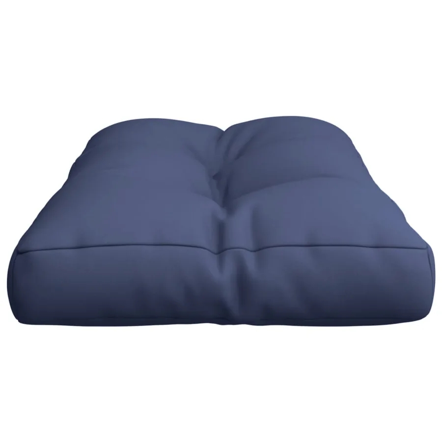 Coussin de palette bleu marine 70x40x12 cm tissu oxford - 5