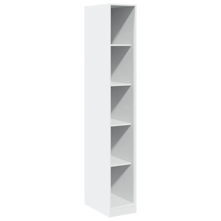 Garde-robe Blanc 30x50x200 cm Bois d'ingénierie - 2