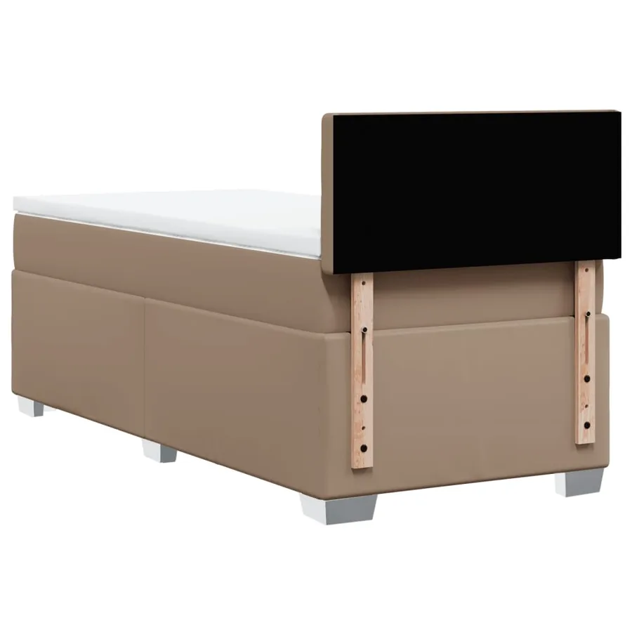 Sommier à lattes de lit avec matelas Cappuccino 90x200 cm - 12