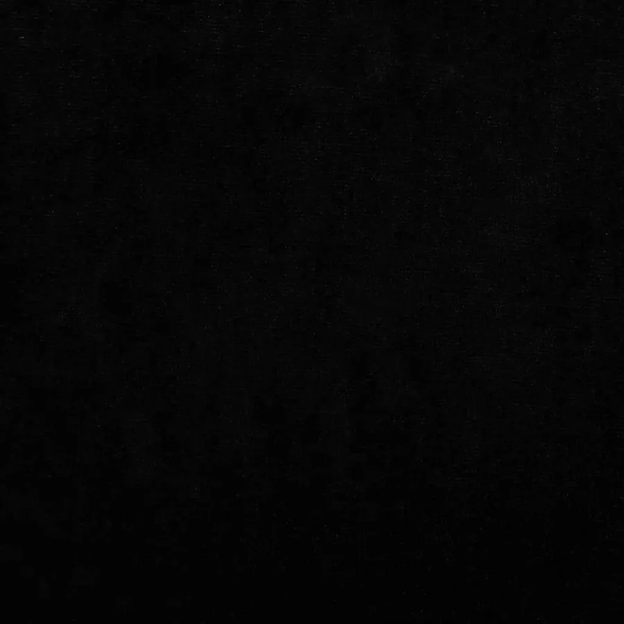 Lit pour chien noir 90x53x30 cm velours - 6