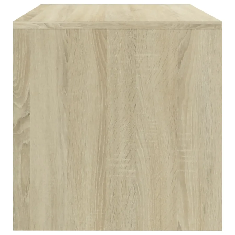 Meuble TV Chêne sonoma 100x40x40 cm Bois d'ingénierie - 5