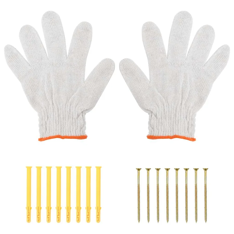 Supports d'étagères 4pcs 30x2,5x15,5cm argenté acier inoxydable - 11