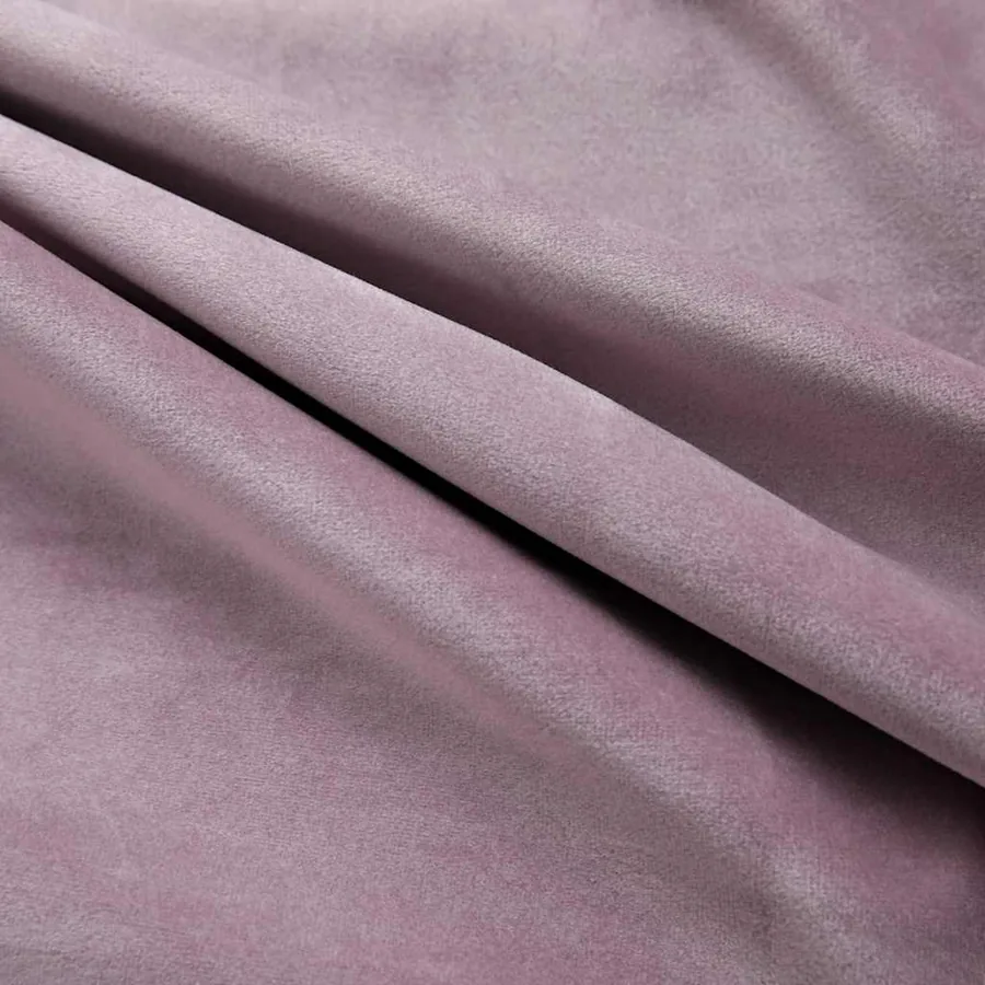 Rideaux occultants avec anneaux 2 pcs Velours Rose 140x245 cm - 4