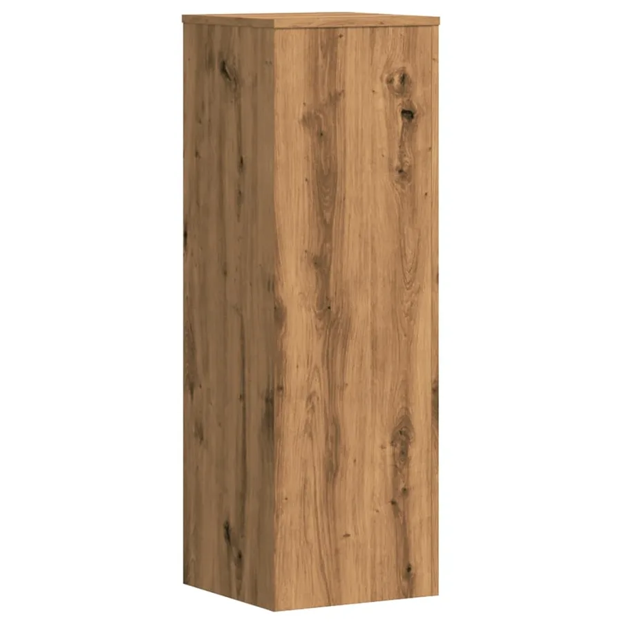 Supports pour plantes 2 pcs chêne artisanal bois d'ingénierie - 5