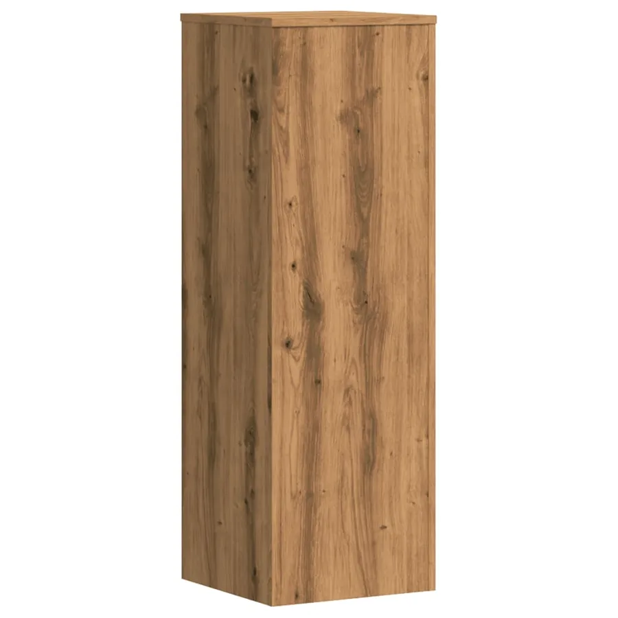 Supports pour plantes 2 pcs chêne artisanal bois d'ingénierie - 6