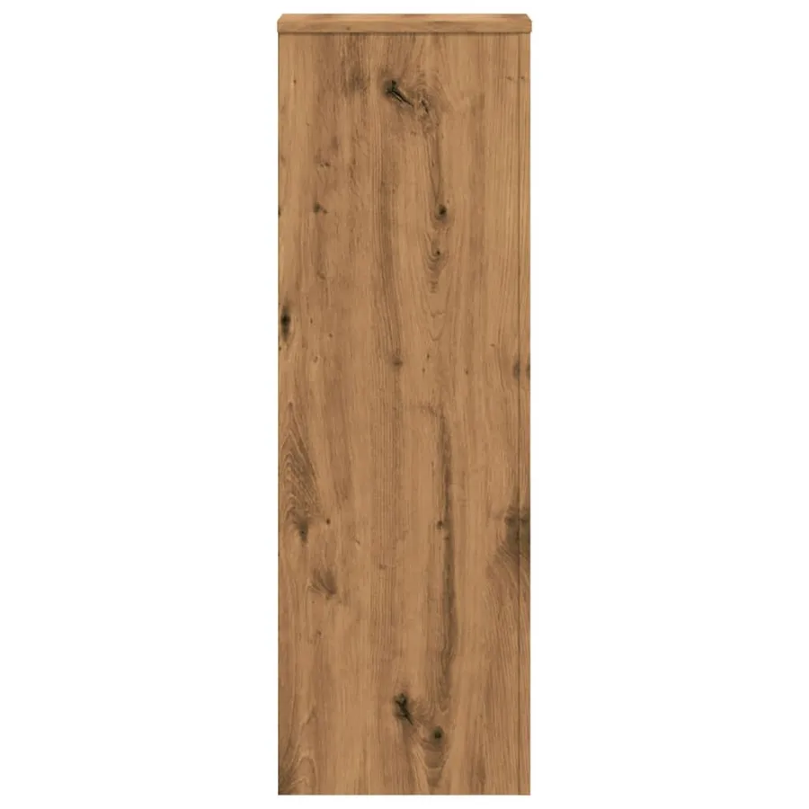 Supports pour plantes 2 pcs chêne artisanal bois d'ingénierie - 7