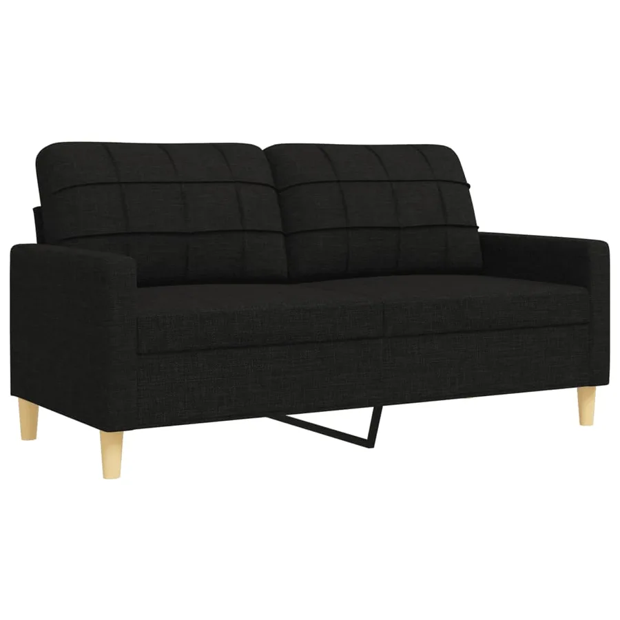 Ensemble de canapés 3 pcs repose-pied et coussins décoratifs - 4