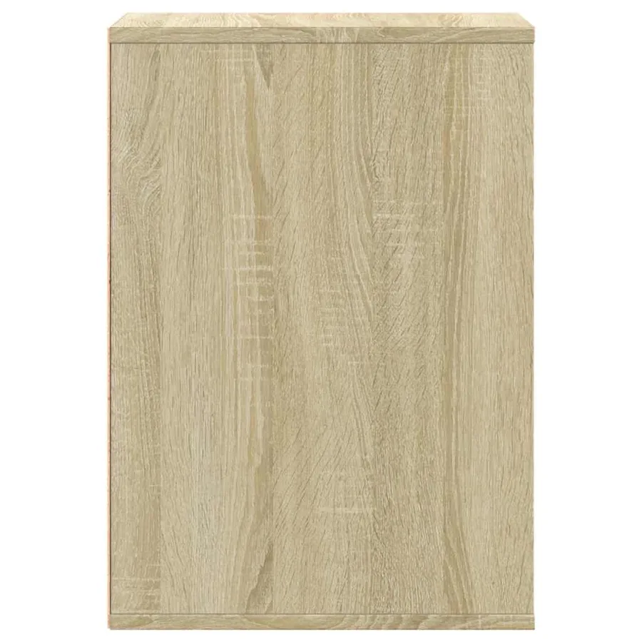 Commode d'angle chêne sonoma 40x41x58 cm bois d'ingénierie - 7