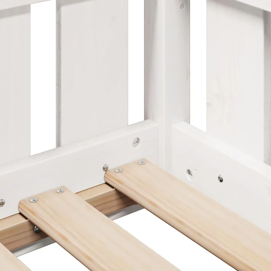 Cadre de lit d'enfants forme de maison sans matelas 90x190 cm - 7