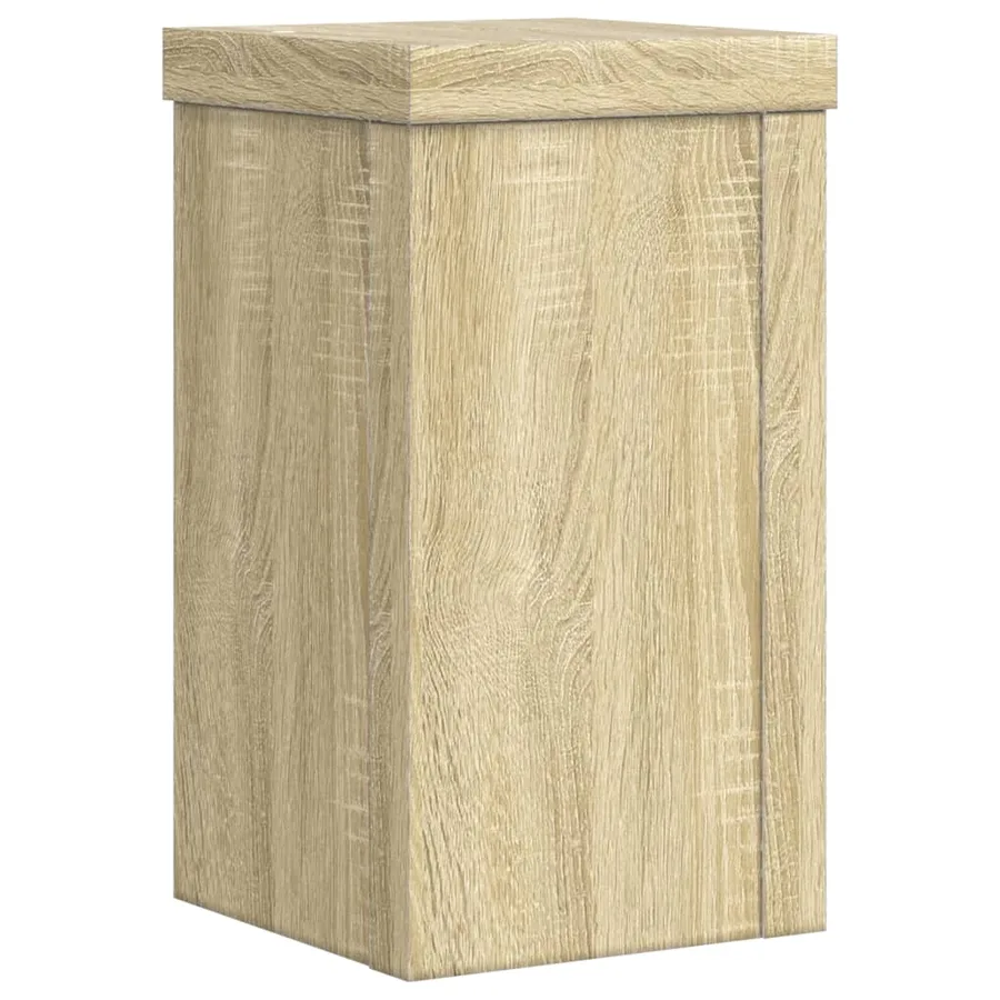 Supports pour plantes 2 pcs chêne sonoma bois d'ingénierie - 5