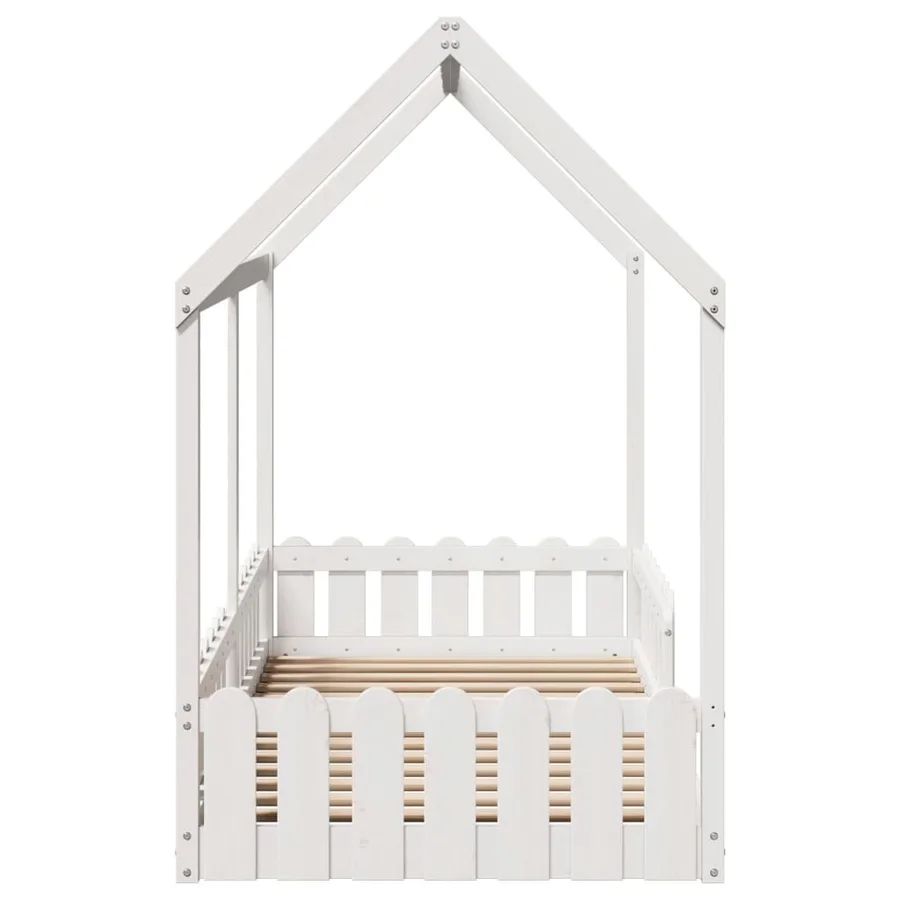 Cadre de lit d'enfants forme de maison sans matelas 90x200 cm - 5